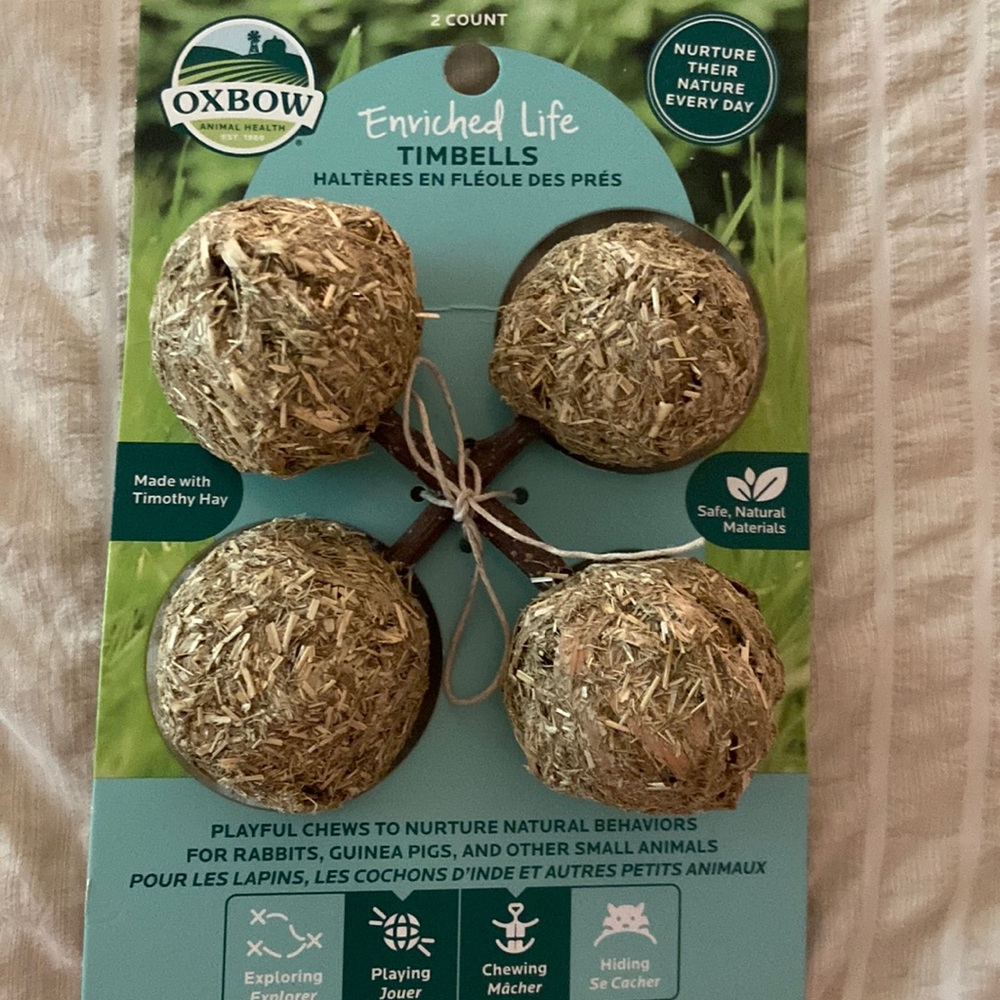Oxbow NWT enriched life timbells